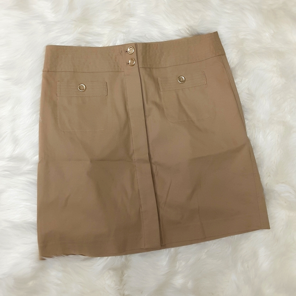 Talbots beige skirt Sz 14P